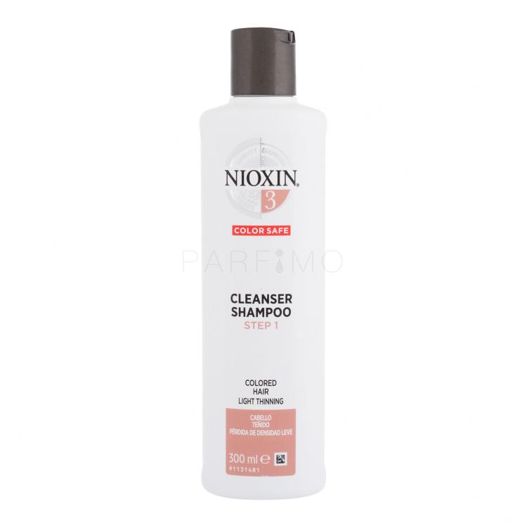 Nioxin System 3 Color Safe Cleanser Shampoo donna 300 ml