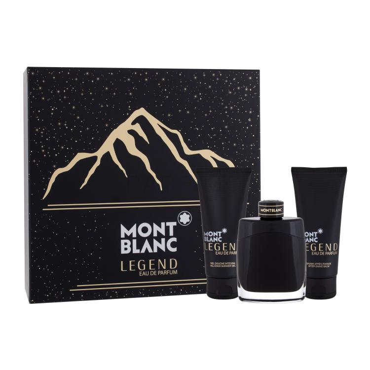 Montblanc Legend Pacco regalo eau de parfum 100 ml + balsamo dopobarba 100 ml + gel doccia 100 ml