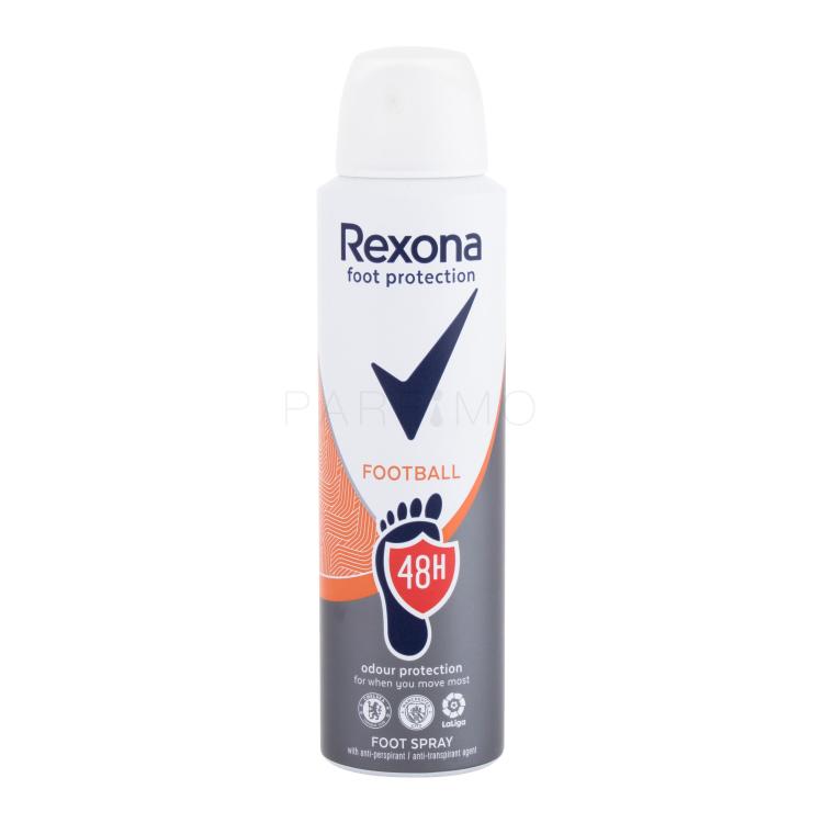 Rexona Foot Protection Football 48H Spray per i piedi 150 ml