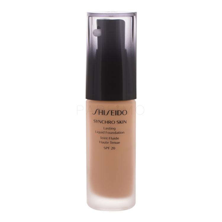 Shiseido Synchro Skin Lasting Liquid Foundation SPF20 Fondotinta donna 30 ml Tonalità Rose 5