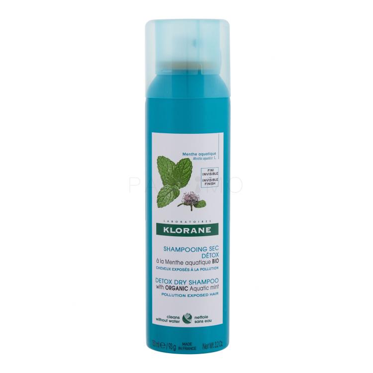 Klorane Aquatic Mint Detox Shampoo secco donna 150 ml