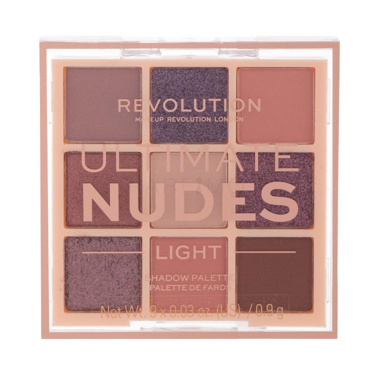 Makeup Revolution London Ultimate Nudes Ombretto donna 8,1 g Tonalità Light