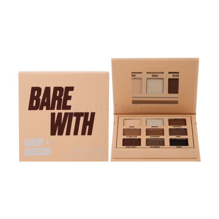 Makeup Obsession Bare With Ombretto donna 3,42 g