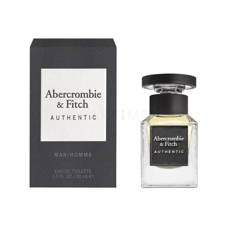 Abercrombie &amp; Fitch Authentic Eau de Toilette uomo 30 ml