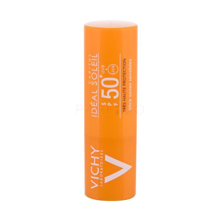 Vichy Idéal Soleil Stick Zones Sensibles SPF50+ Protezione solare viso donna 9 g