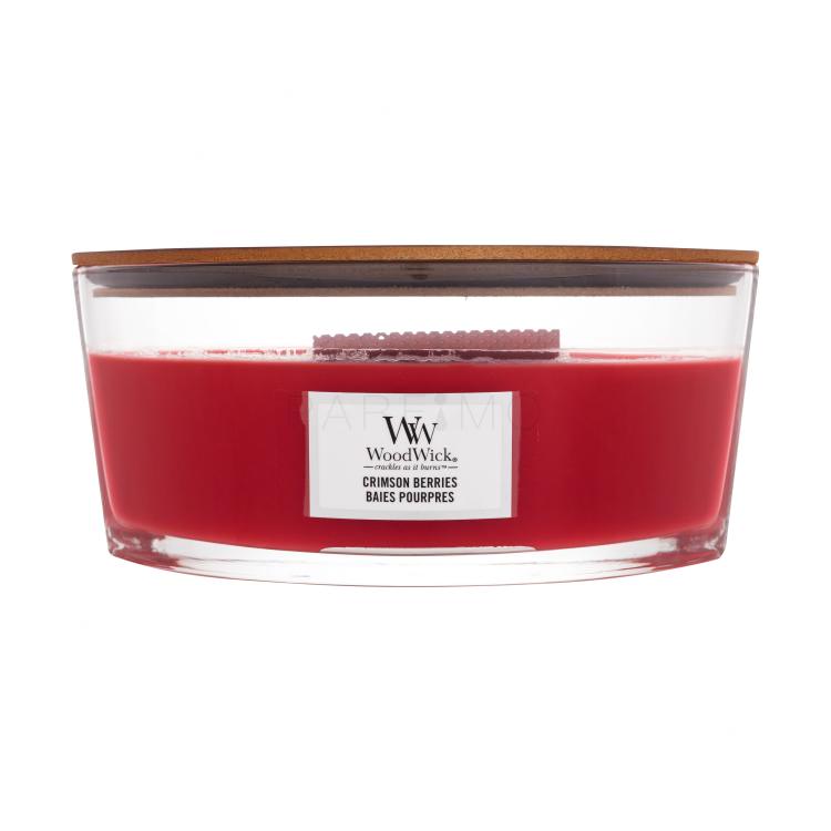 WoodWick Crimson Berries Candela profumata 453,6 g