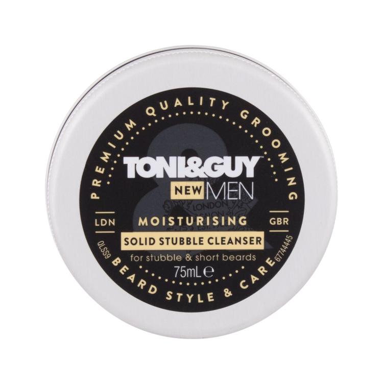 TONI&amp;GUY Men Moisturising Solid Stubble Cleanser Crema detergente uomo 75 ml