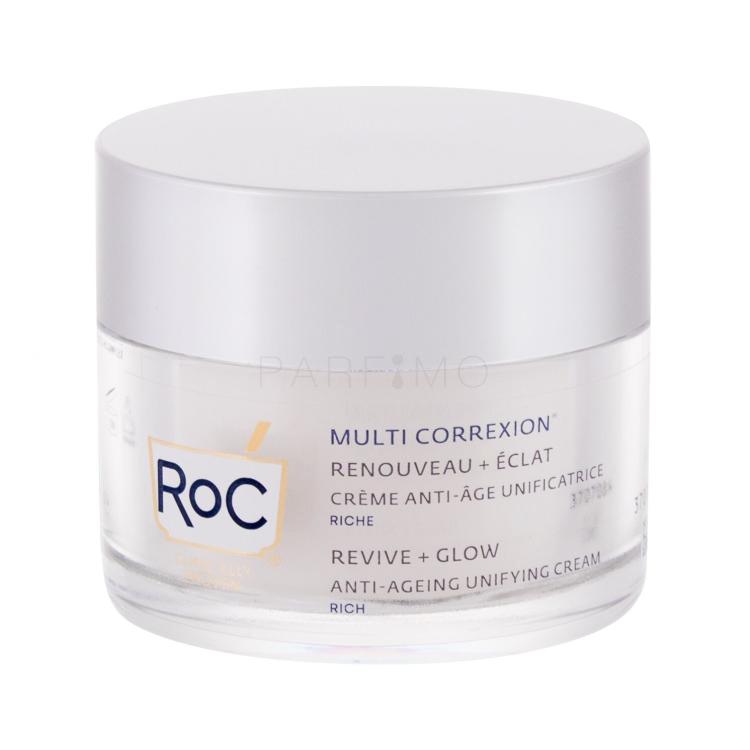 RoC Multi Correxion Revive + Glow Anti-Ageing Unifying Cream Crema giorno per il viso donna 50 ml
