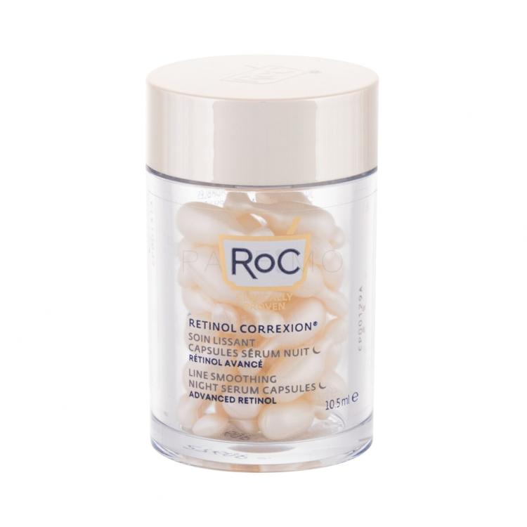 RoC Retinol Correxion Line Smoothing Advanced Retinol Night Serum Capsules Siero per il viso donna 10,5 ml