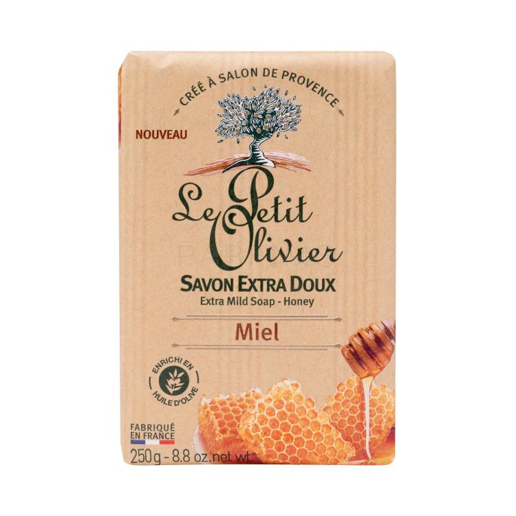 Le Petit Olivier Honey Extra Mild Soap Sapone donna 250 g