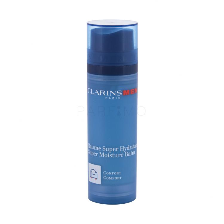 Clarins Men Super Moisture Balm Comfort Crema giorno per il viso uomo 50 ml
