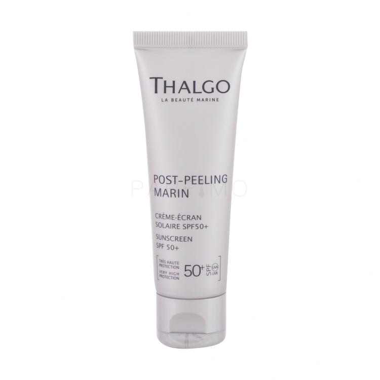 Thalgo Post-Peeling Marin Sunscreen SPF50+ Protezione solare viso donna 50 ml