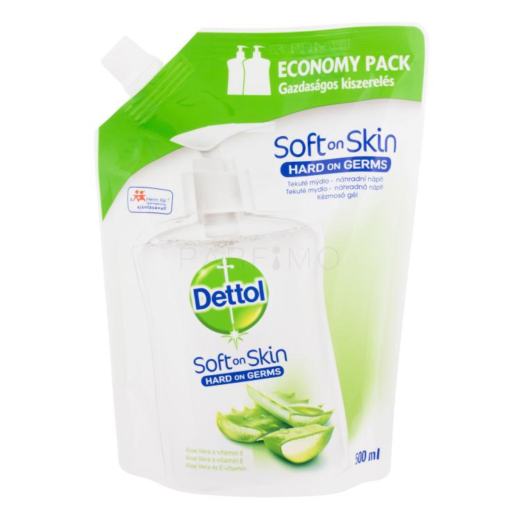Dettol Soft On Skin Aloe Vera Sapone liquido Ricarica 500 ml