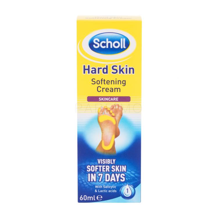 Scholl Hard Skin Softening Cream Crema per i piedi 60 ml