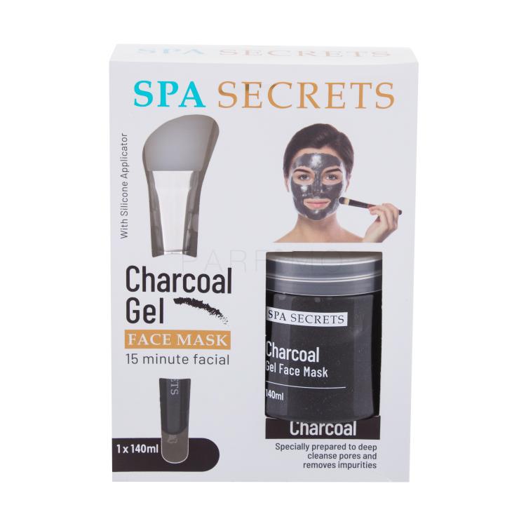 Xpel Spa Secrets Charcoal Gel Face Mask Maschera per il viso donna 140 ml