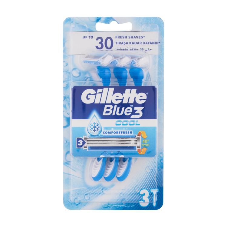 Gillette Blue3 Cool Rasoio uomo Set