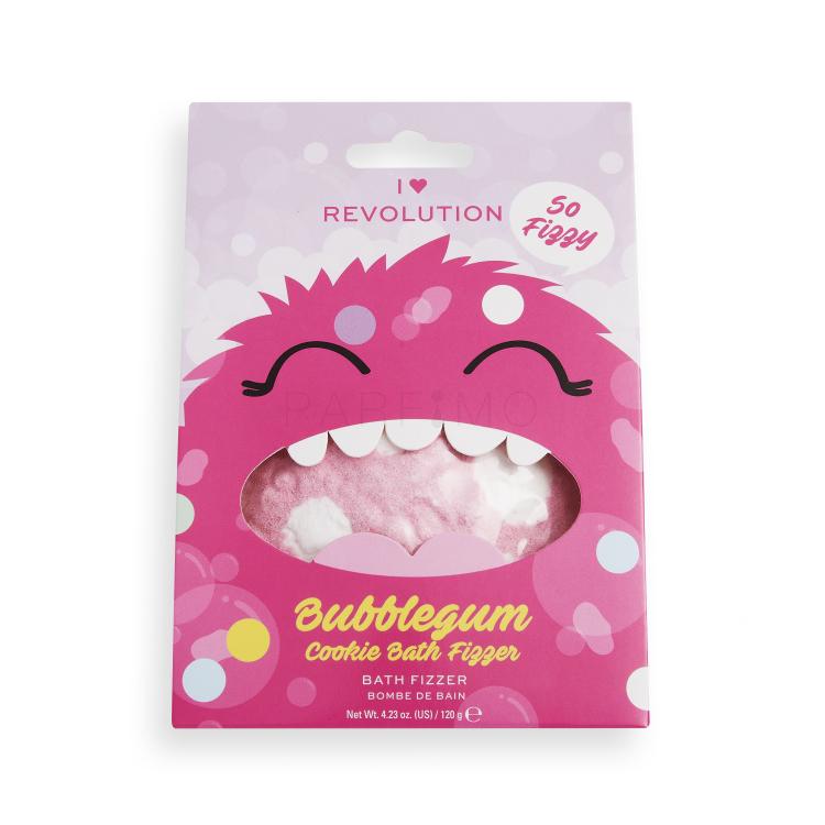 I Heart Revolution Cookie Bath Fizzer Bubblegum Bomba da bagno donna 120 g