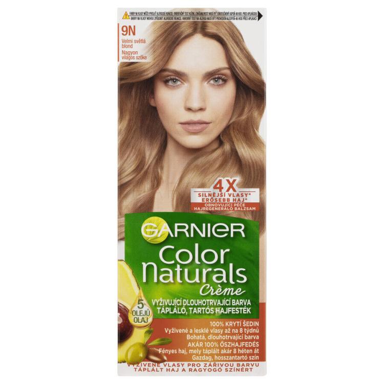 Garnier Color Naturals Créme Tinta capelli donna 40 ml Tonalità 9N Nude Extra Light Blonde
