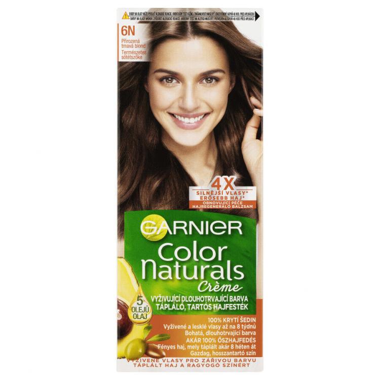 Garnier Color Naturals Créme Tinta capelli donna 40 ml Tonalità 6N Nude Dark Blonde