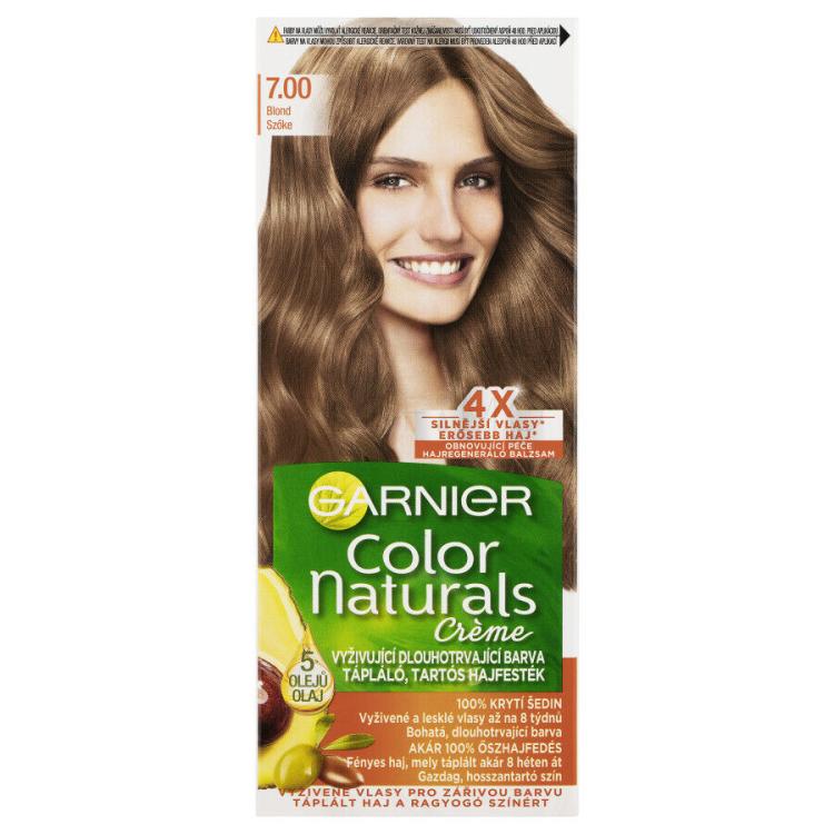 Garnier Color Naturals Créme Tinta capelli donna 40 ml Tonalità 7,00 Natural Blond