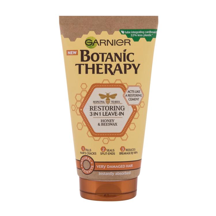 Garnier Botanic Therapy Honey &amp; Beeswax 3in1 Leave-In Spray curativo per i capelli donna 150 ml