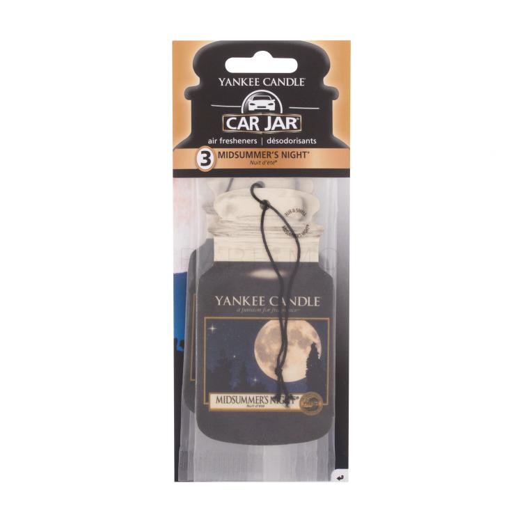 Yankee Candle Midsummer´s Night Car Jar Deodorante per auto 3 pz