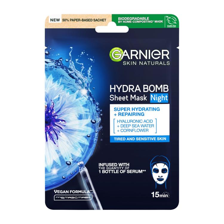 Garnier Skin Naturals Hydra Bomb Night Maschera per il viso donna 1 pz