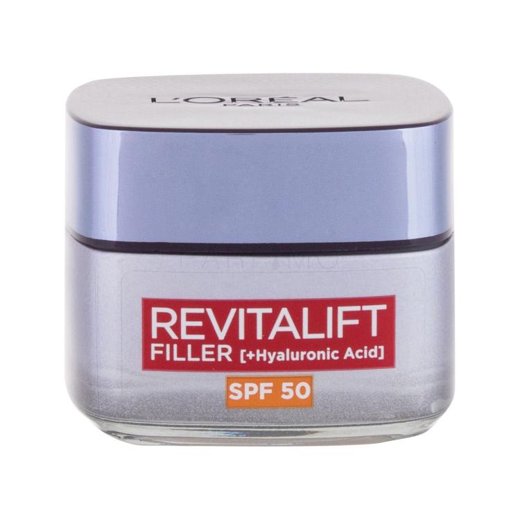 L&#039;Oréal Paris Revitalift Filler HA SPF50 Crema giorno per il viso donna 50 ml