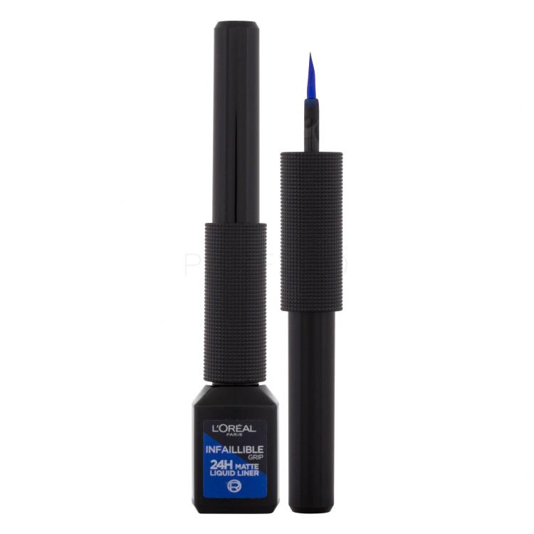 L&#039;Oréal Paris Infaillible Grip 24H Matte Liquid Liner Eyeliner donna 3 ml Tonalità 02 Blue