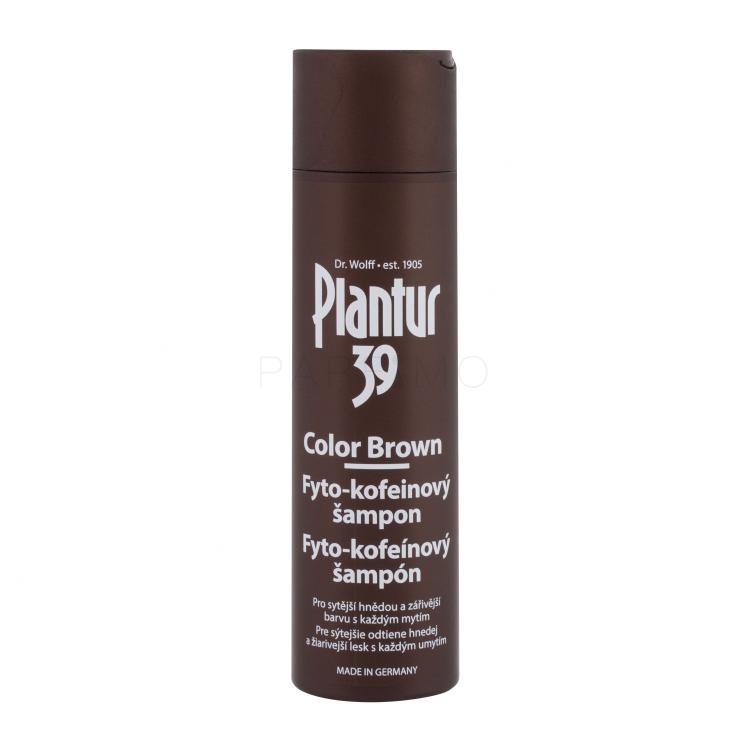 Plantur 39 Phyto-Coffein Color Brown Shampoo donna 250 ml