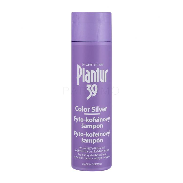 Plantur 39 Phyto-Coffein Color Silver Shampoo donna 250 ml