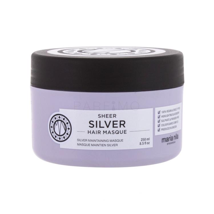 Maria Nila Sheer Silver Maschera per capelli donna 250 ml