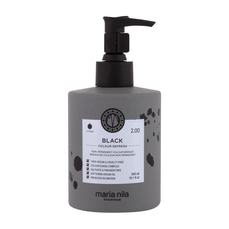 Maria Nila Colour Refresh Tinta capelli donna 300 ml Tonalità 2.00 Black