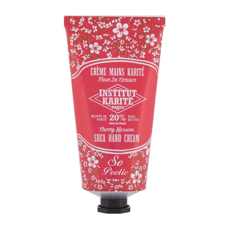 Institut Karité Shea Hand Cream Cherry Blossom Crema per le mani donna 75 ml