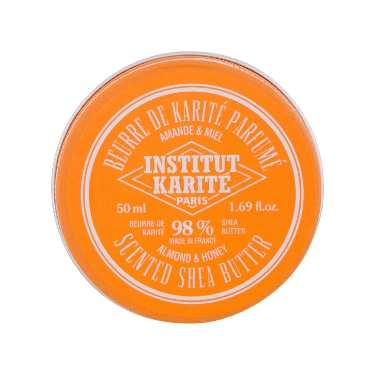 Institut Karité Scented Shea Butter Almond &amp; Honey Burro per il corpo donna 50 ml