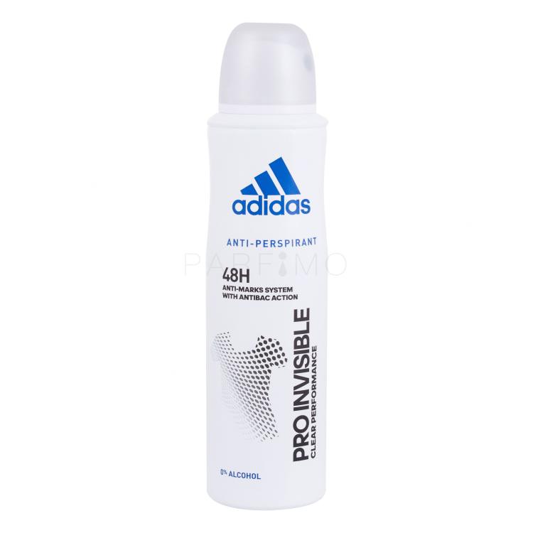 Adidas Pro Invisible 48H Antitraspirante donna 150 ml