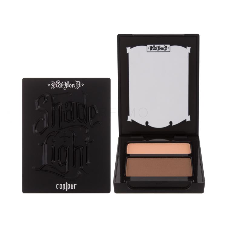 KVD Vegan Beauty Shade + Light Contour Duo Contouring palette donna 6,8 g Tonalità Deep