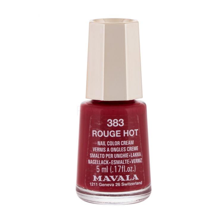 MAVALA Mini Color Cream Smalto per le unghie donna 5 ml Tonalità 383 Rouge Hot