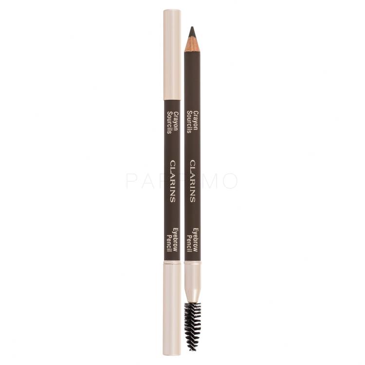 Clarins Eyebrow Pencil Matita sopracciglia donna 1,1 g Tonalità 01 Dark Brown