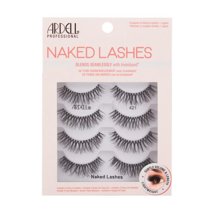 Ardell Naked Lashes 421 Ciglia finte donna 4 pz Tonalità Black