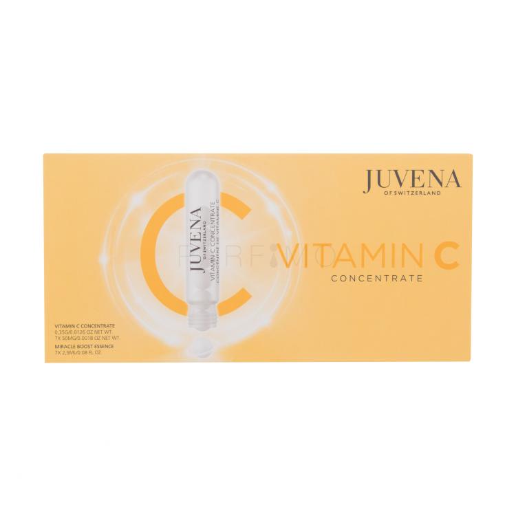 Juvena Vitamin C Concentrate Set Pacco regalo Concentrato di vitamina C 0,35 g + Miracle Boost Essence 7 x 2,5 ml