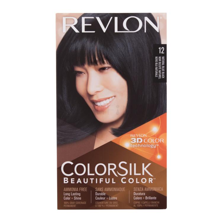 Revlon Colorsilk Beautiful Color Tinta capelli donna 59,1 ml Tonalità 12 Natural Blue Black