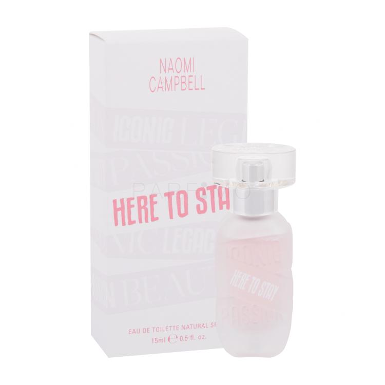Naomi Campbell Here To Stay Eau de Toilette donna 15 ml