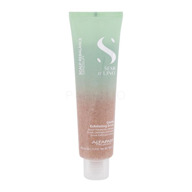 ALFAPARF MILANO Semi Di Lino Scalp Rebalance Gentle Exfoliating Scrub Prodotto antiforfora donna 150 ml