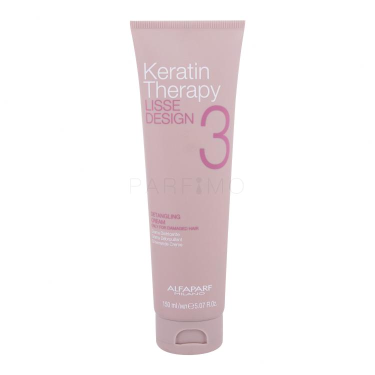 ALFAPARF MILANO Keratin Therapy Lisse Design Detangling Cream Crema per capelli donna 150 ml