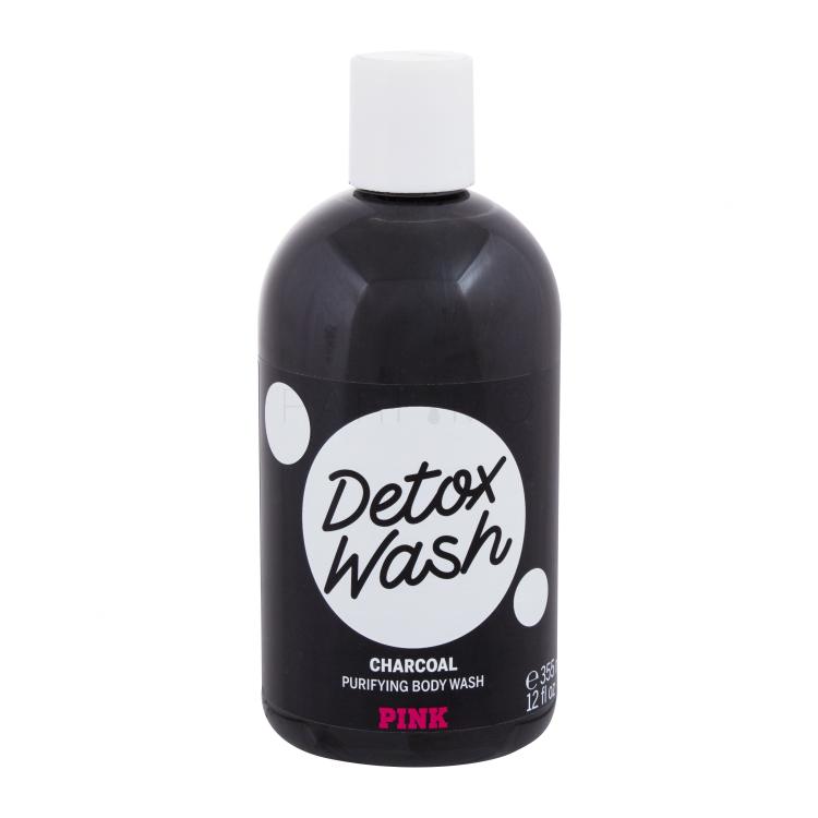 Pink Detox Wash Charcoal Body Wash Doccia gel donna 355 ml