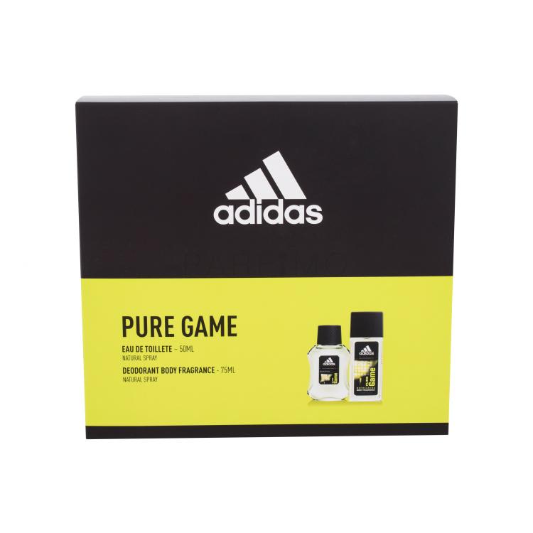 Adidas Pure Game Pacco regalo eau de toilette 50 ml + deodorante 75 ml