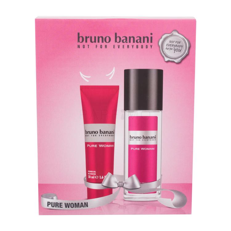 Bruno Banani Pure Woman Pacco regalo deodorante 75 ml + gel doccia 50 ml