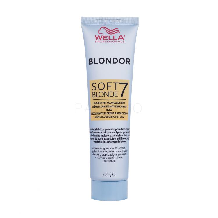 Wella Professionals Blondor Soft Blonde 7 Tinta capelli donna 200 g