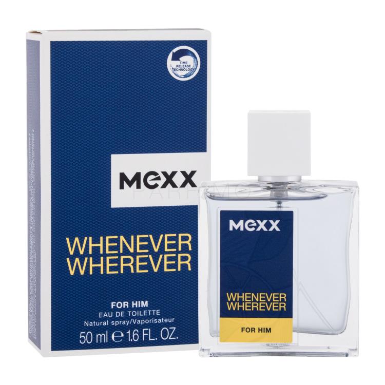 Mexx Whenever Wherever Eau de Toilette uomo 50 ml